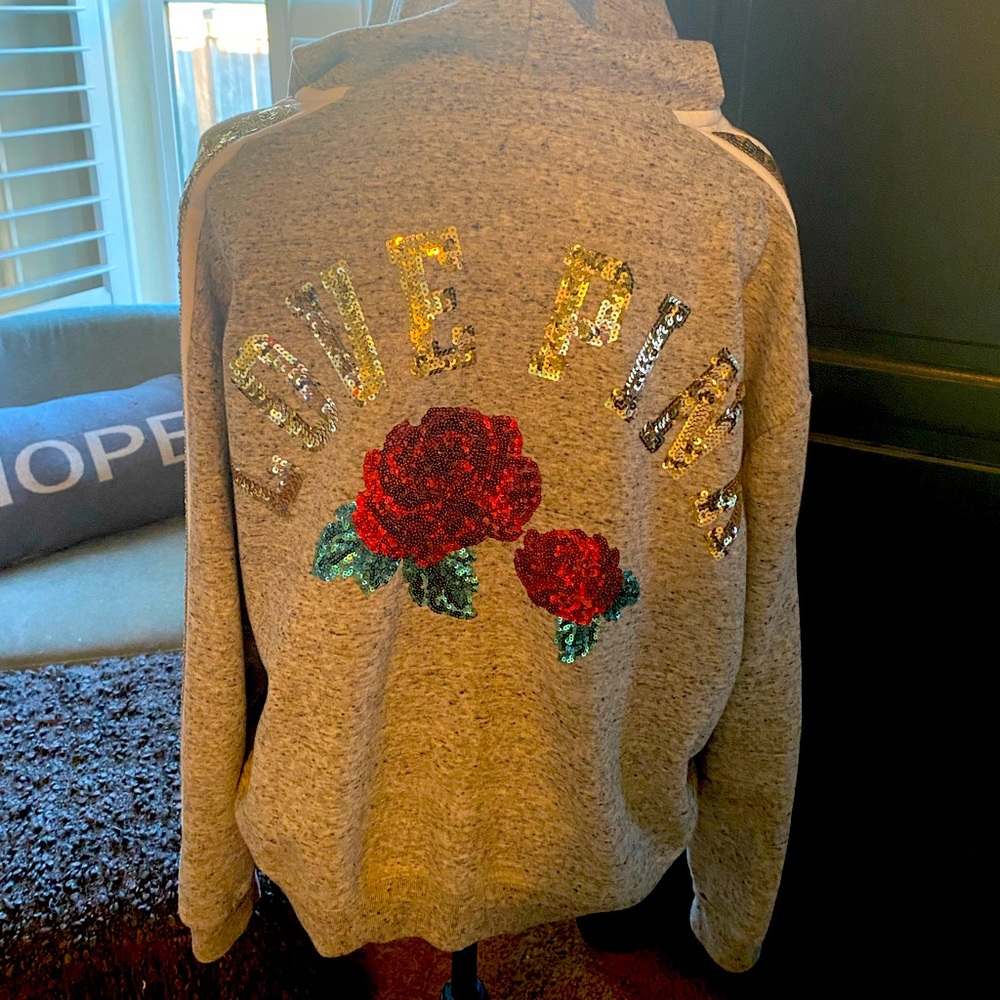 VS Pink hoodie, size Large